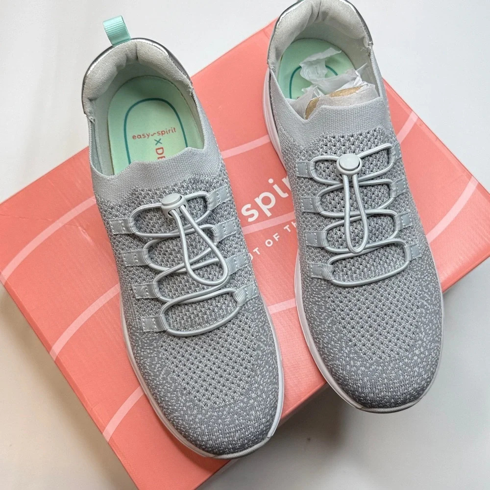 Easy Spirit Women's X Denise Austin Astrid Knit Slip-On Sneaker- Size 10